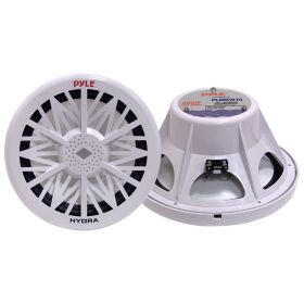 Pyle Marine 10â€³ Subwoofer â€“ Sold Each (White)