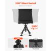 Hunting Chair, 360Â° Silent Swivel, Foldable Portable Blind Chair, Heavy-Duty Steel Frame Ground Stool Seat,with Seat Cover, Anti-Sink Feet