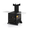 Portable Wood Burning Stove for Outdoor Camping Hiking Traveling